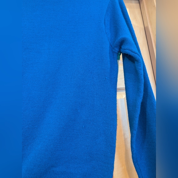 Colorful Patchwork Bow Sweater - Picture 8 of 8